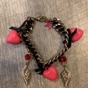 Betsey Johnson charm bracelet